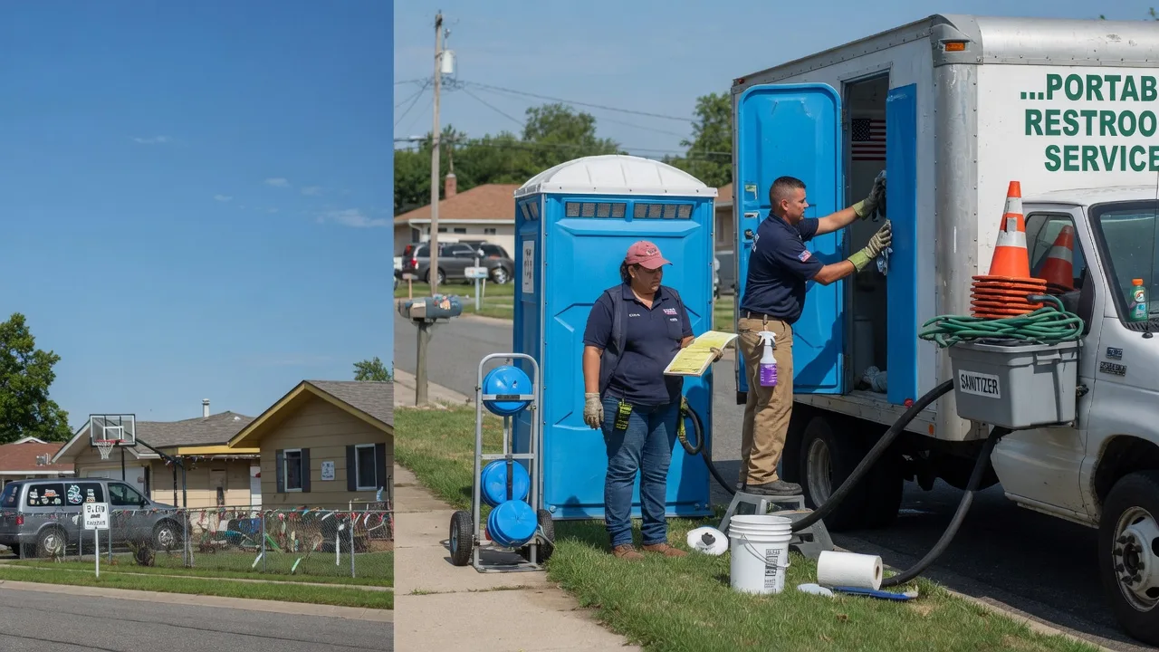 Portable Toilet Rental in Scott, LA near me